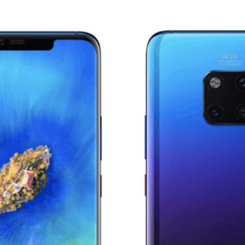 voici huawei mate 20 pro en noir bleu et twilight 1