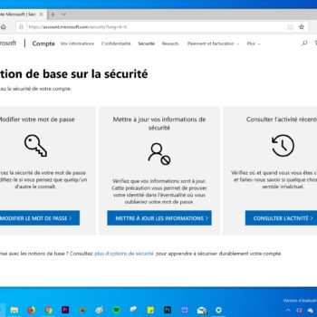 comment se connecter compte microsoft avec cle securite ou windows hello 2