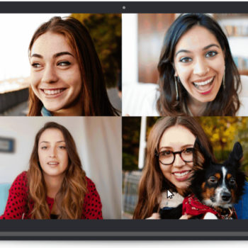 skype blur