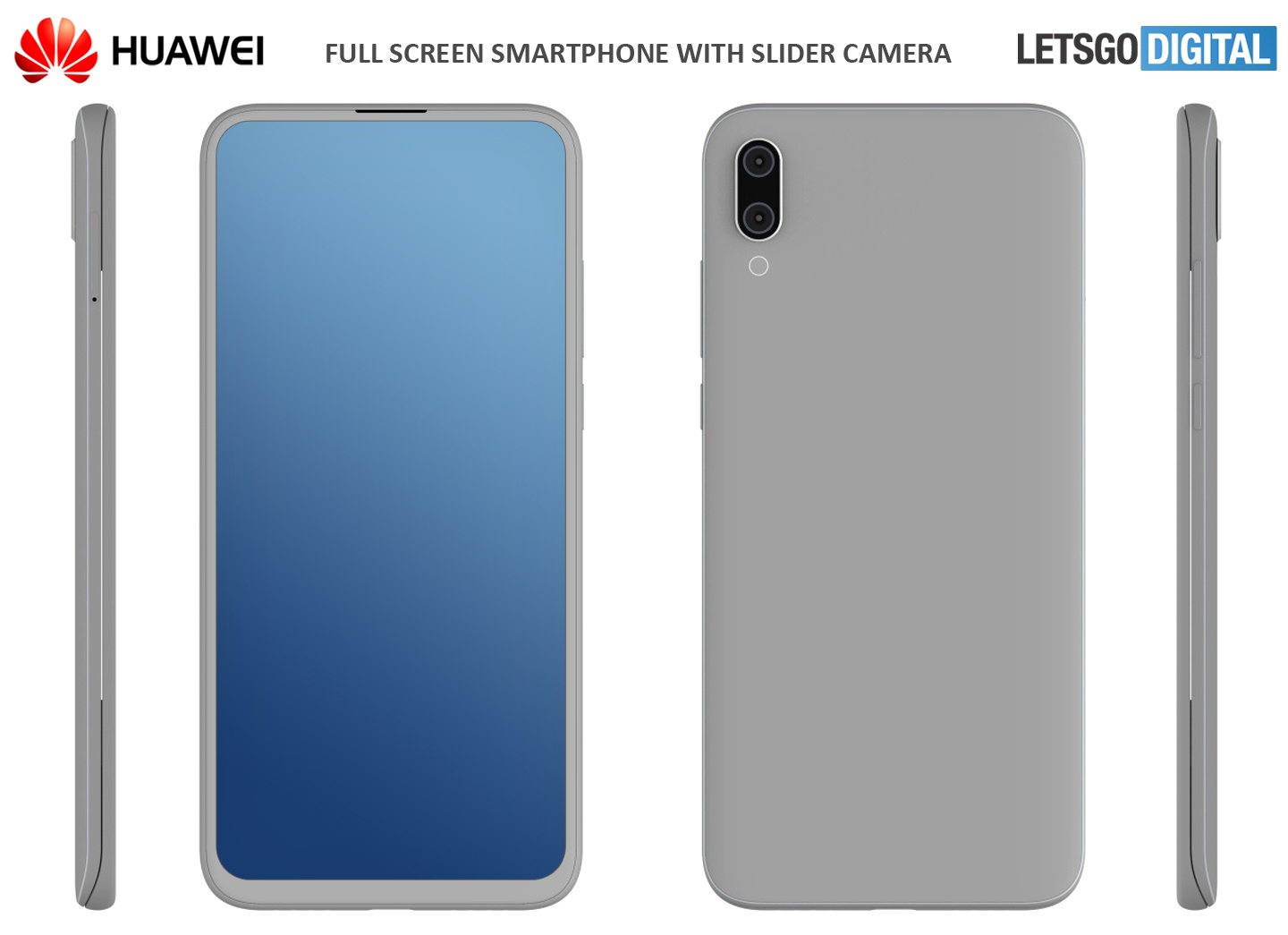 huawei smartphone met uitschuifbare camera