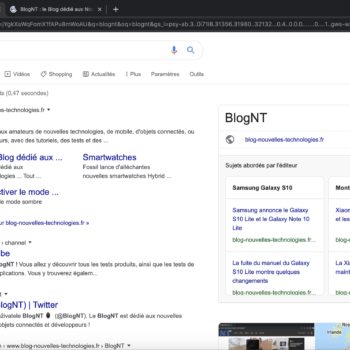 google recherche modifie affichage resultats bureau avec nouvelles icones 1