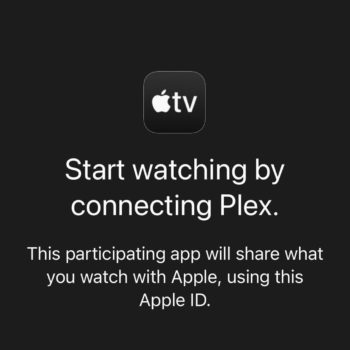 apple tv app plex