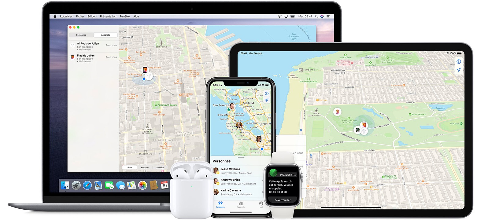 macos catalina ios13 5 find my h