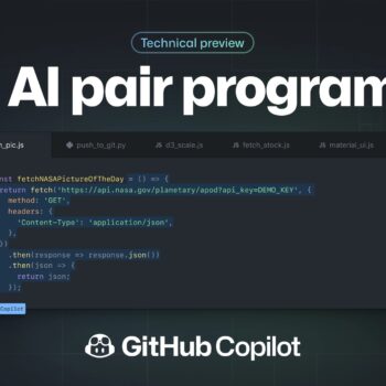 GitHub Copilot blog header