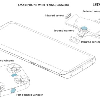 vivo smartphone flying camera