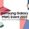 Samsungs MWC 2022 event live str