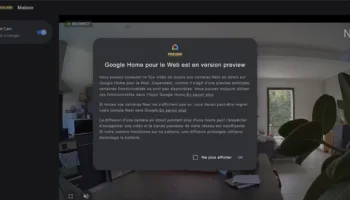 apercu web google home est disponible mais manque beaucoup choses 1