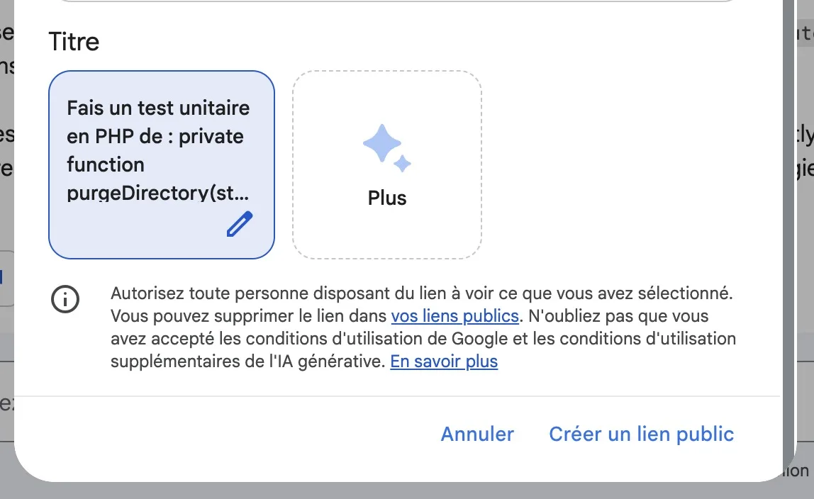 comment partager vos discussions avec ia google bard 3 jpg