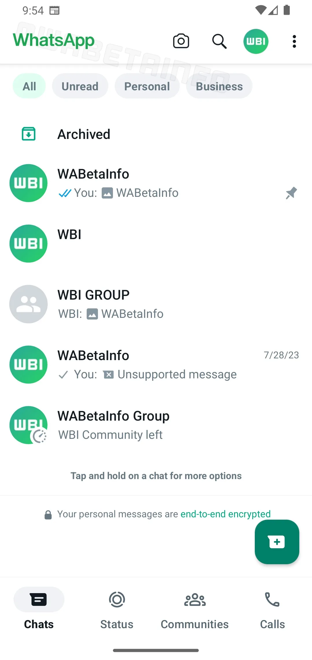 WA NEW INTERFACE WITH GREEN APP jpg