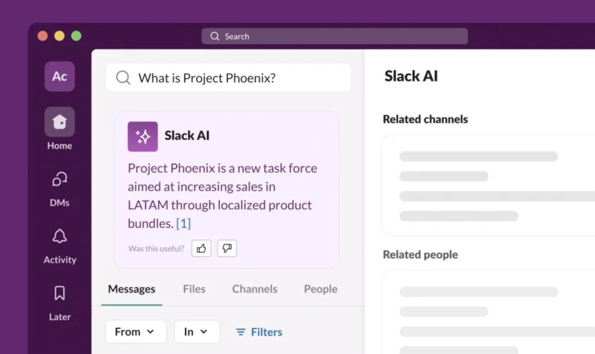 slack ai answers