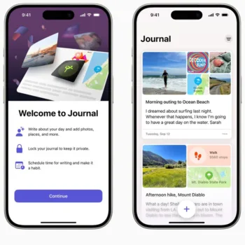 Journal app main