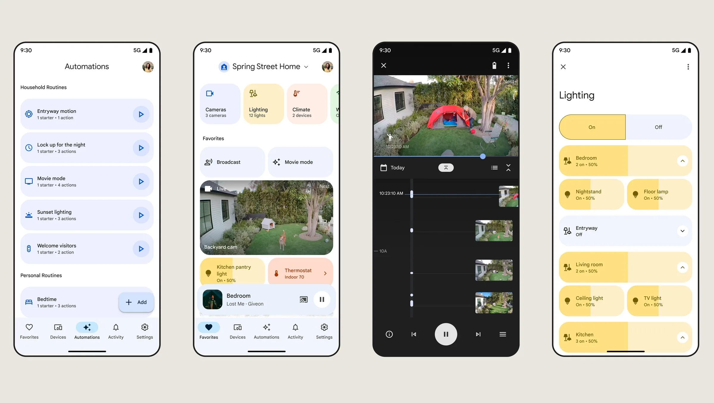 Google Home va faciliter la maison connectée avec un widget Favoris