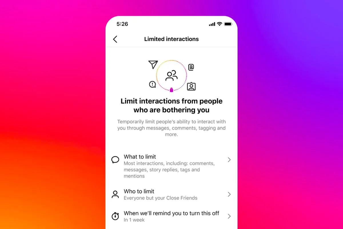 Instagram étend la fonctionnalité Limites pour protéger les adolescents contre le harcèlement
