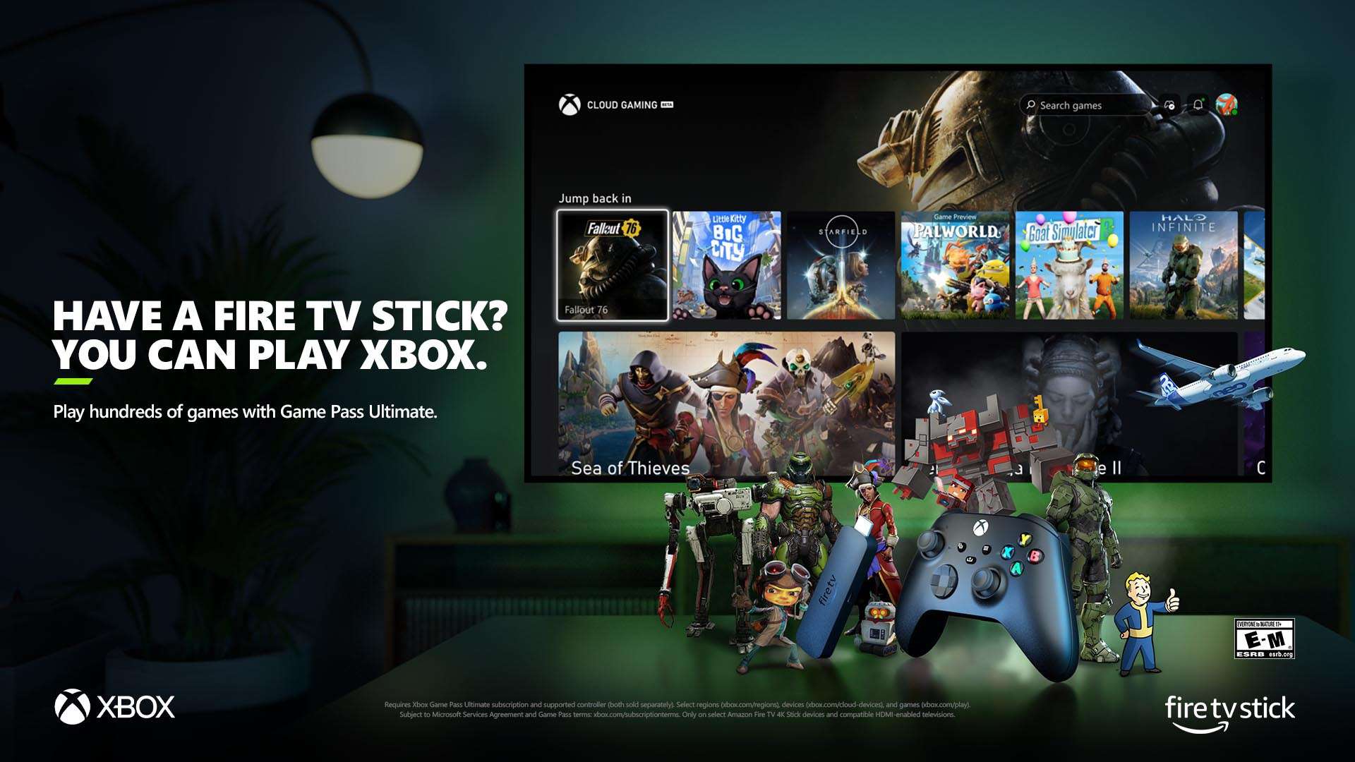 Xbox Cloud Gaming arrive sur Fire TV grâce à un partenariat Microsoft-Amazon