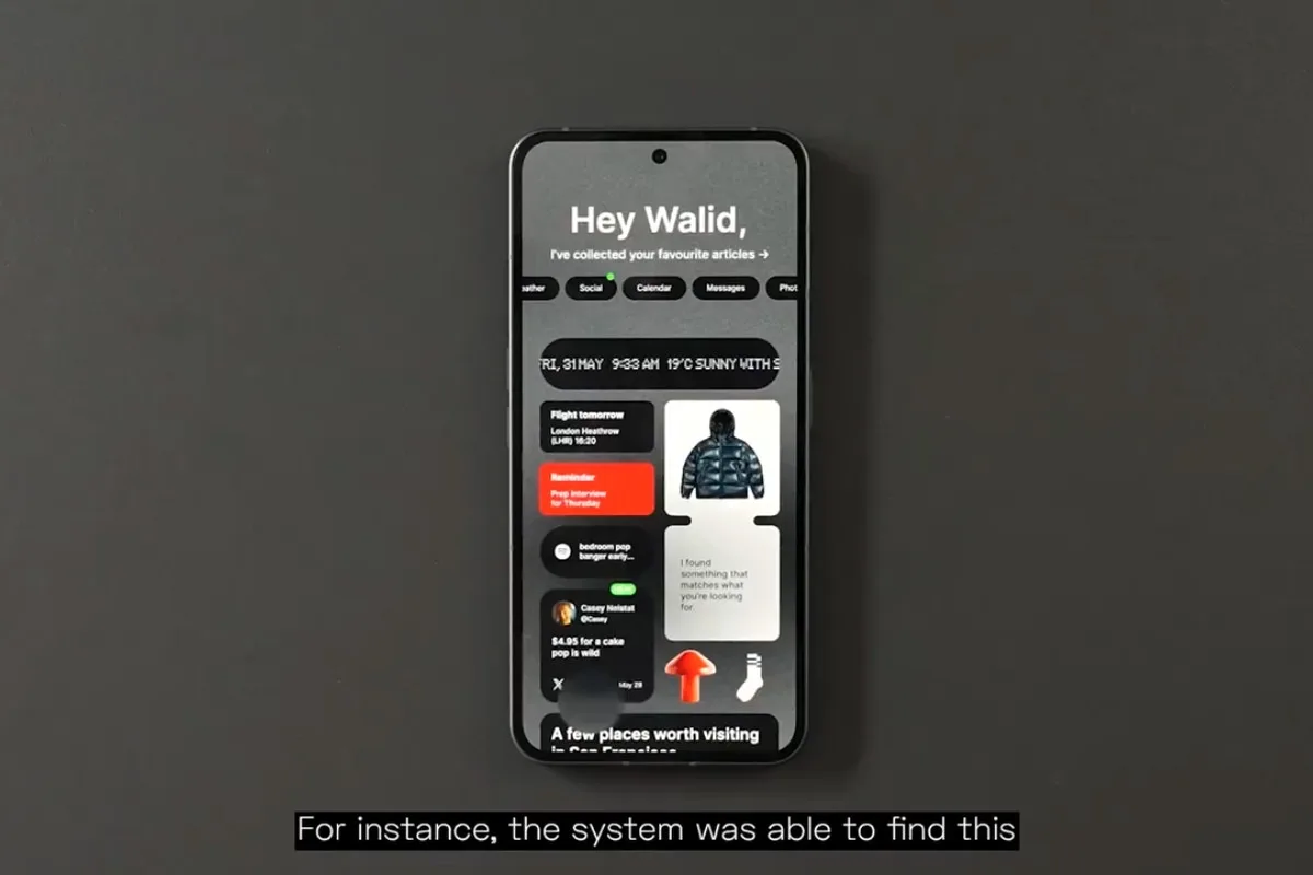 Révolution IA chez Nothing : Un Phone (3) entièrement consacré à l'IA