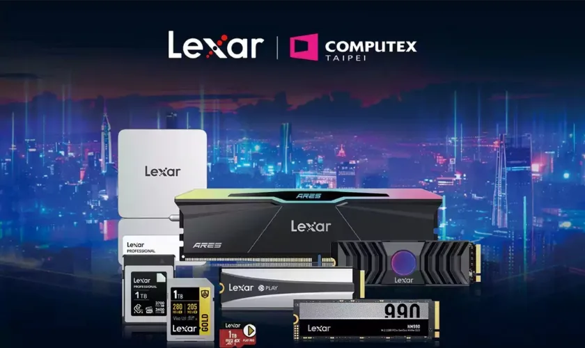 Lexar dévoile des SSD NVMe Gen 5.0 ultra-rapides et de la RAM DDR5