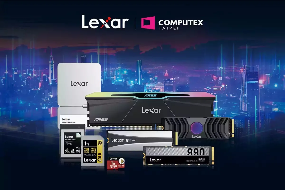 Lexar dévoile des SSD NVMe Gen 5.0 ultra-rapides et de la RAM DDR5