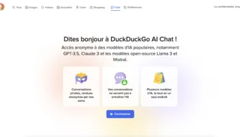 DuckDuckGo lance un chatbot d’IA axé sur la confidentialité