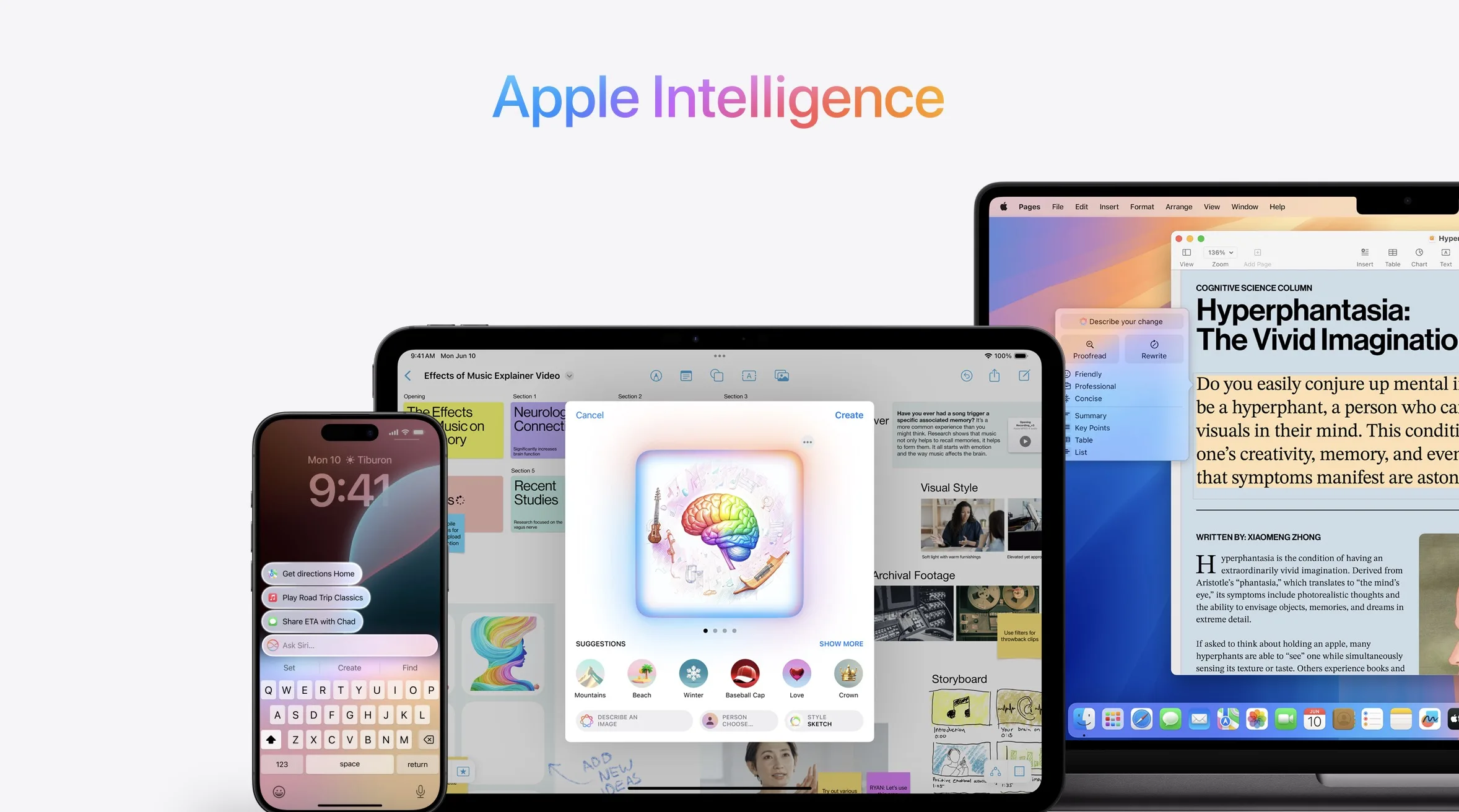 Qu'est-ce que Apple Intelligence ? L’IA personnalisée d’Apple pour une expérience enrichie