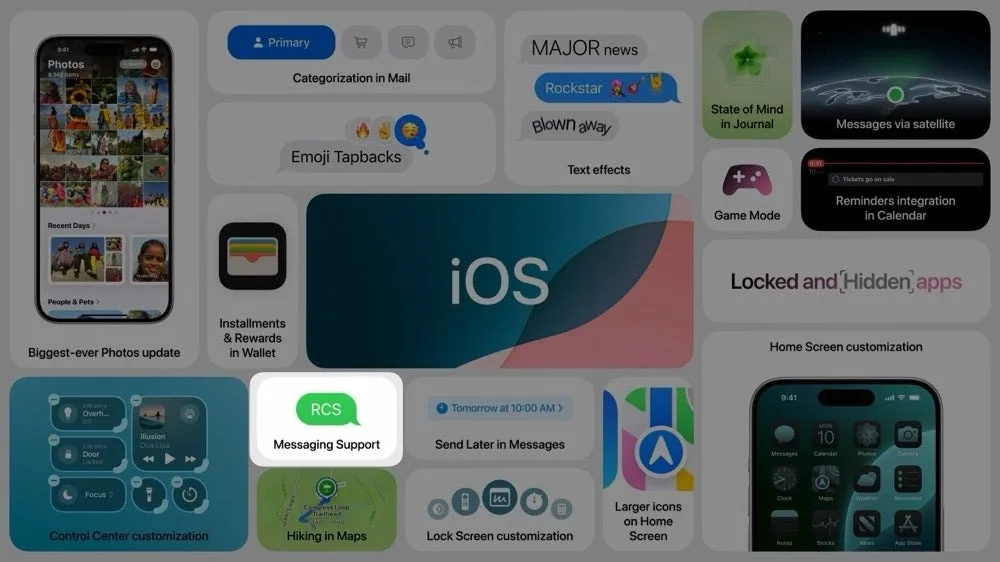 iOS 18 : Apple adopte le RCS pour améliorer la communication entre iOS et Android