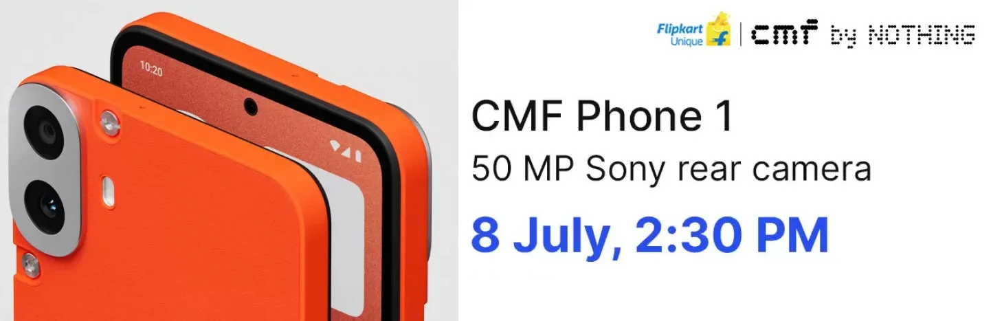 CMF Phone 1 : Confirmation d'une caméra arrière de 50 mégapixels avec capteur Sony