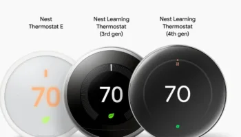 Nest Learning Thermostat 4e Génération : Nouveau design et nouveaux capteurs