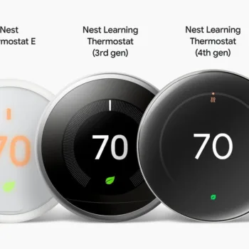 Nest Learning Thermostat 4e Génération : Nouveau design et nouveaux capteurs