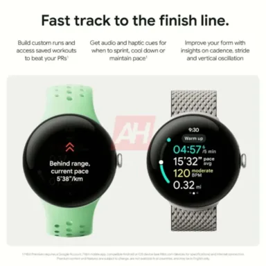 Google Pixel Watch 3 leak AH 42 jpg