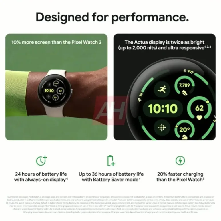 Google Pixel Watch 3 leak AH 43 jpg