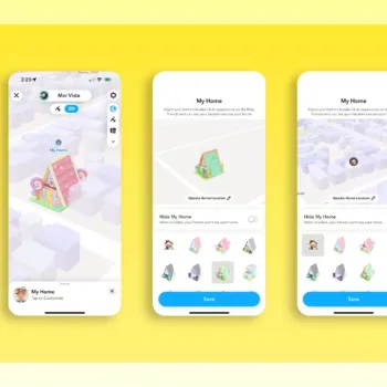 Snapchat Plus introduit des maisons virtuelles pour embellir Snap Map