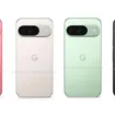 Google Pixel 9 : Aperçu des quatre couleurs et du design innovant