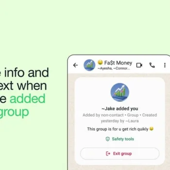 WhatsApp introduit des cartes contextuelles pour une sécurité renforcée des groupes