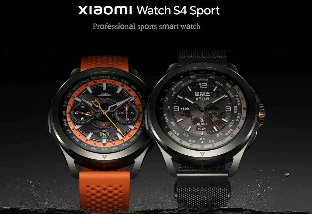 Xiaomi Watch S4 Sport : Une smartwatch résistante pour les sportifs