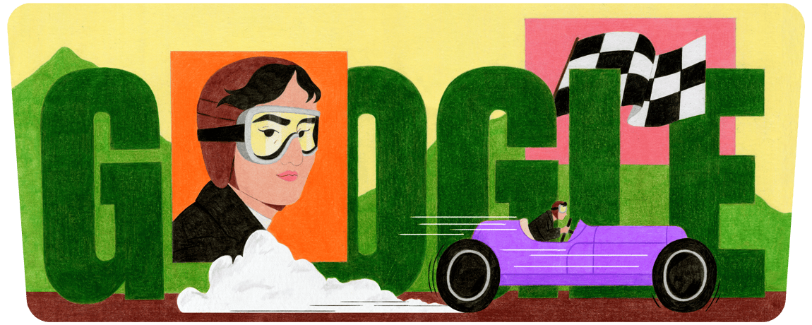 Google rend hommage à Simone Louise des Forest, pionnière de la course automobile