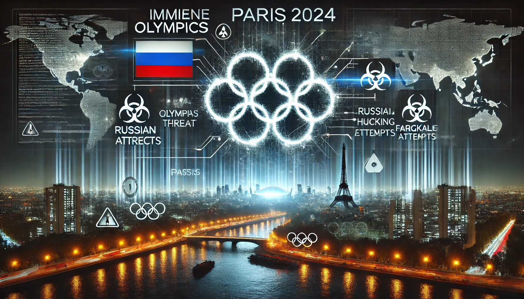 Cyberattaques imminentes sur les JO de Paris 2024 : Menace Russe en vue