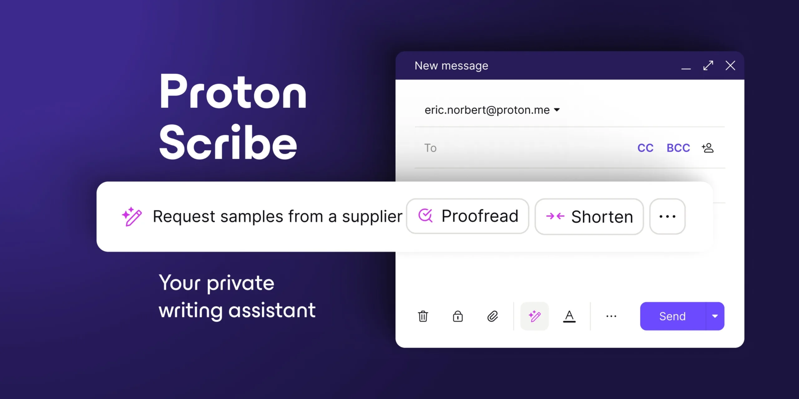 Scribe de Proton Mail : L’IA open source qui garde vos données privées