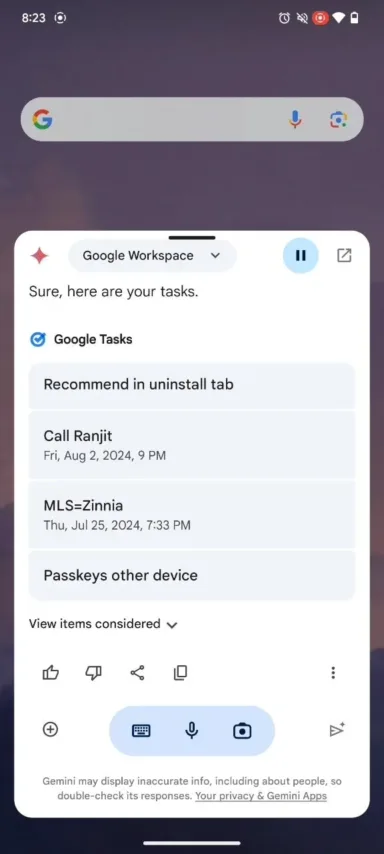 Gemini Google Tasks Extension 1 jpg