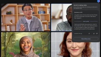 Google Meet facilite les réunions avec une prise de notes automatisée par l’IA