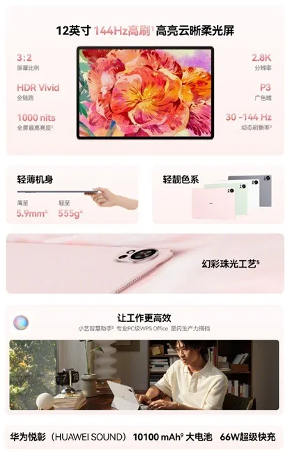 HUAWEI MatePad Air 2024 Specs jpg