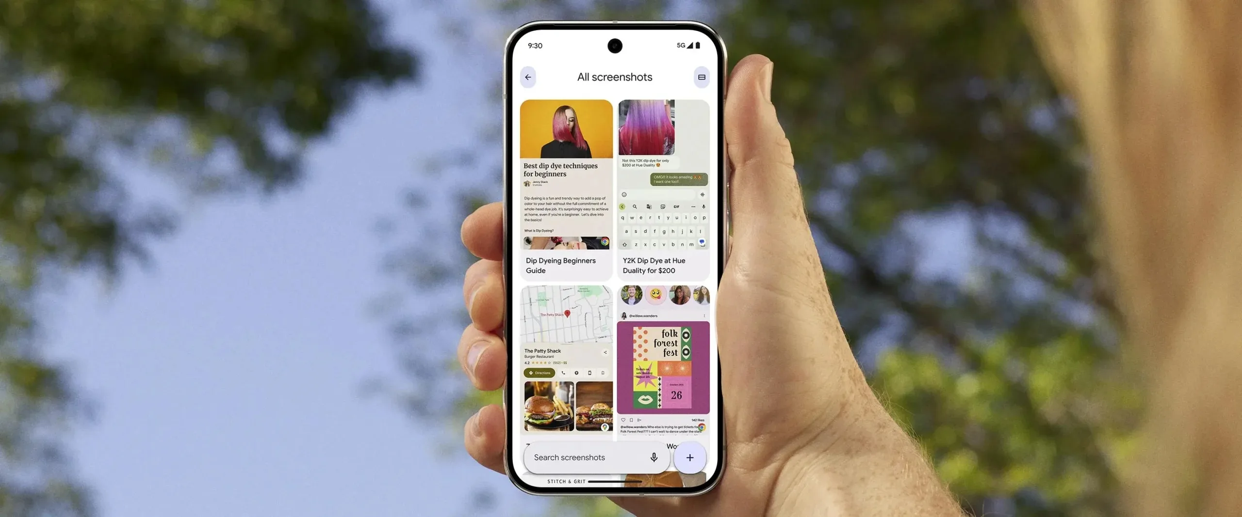 Pixel Screenshots pourrait intégrer la fonction Entourer pour chercher