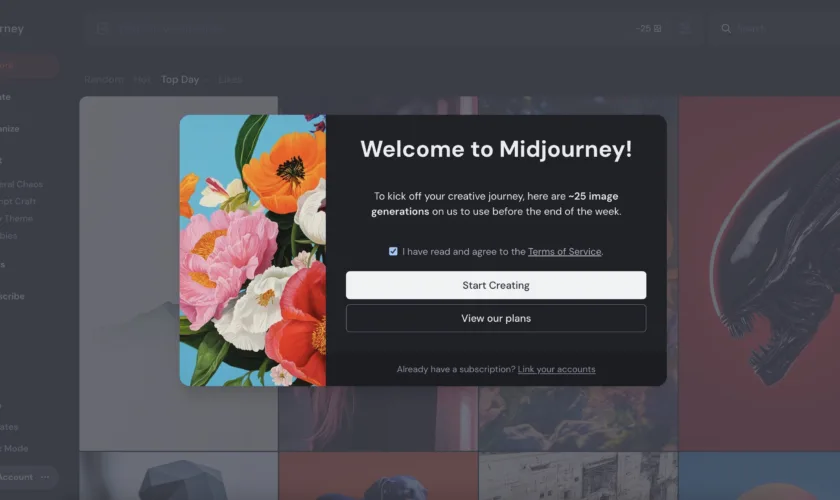 Midjourney ouvre son site Web à tous : Essai gratuit et nouvelles fonctionnalités