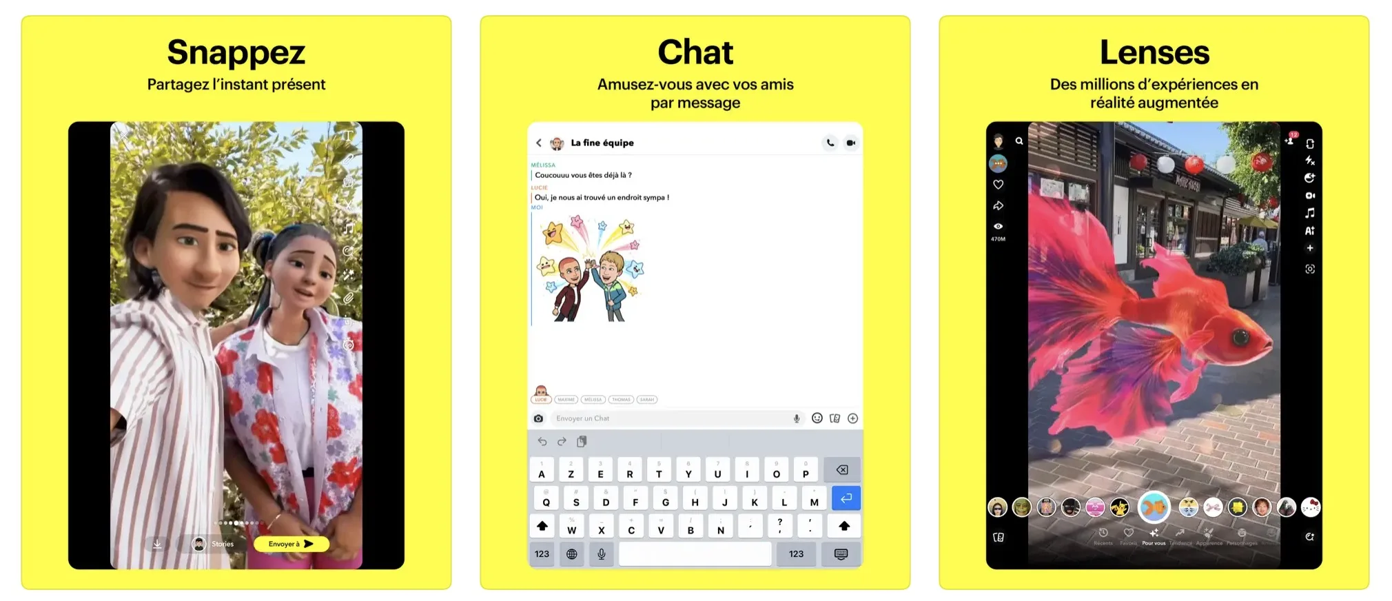 Snapchat sur iPad : 13 ans plus tard, une version optimisée voit le jour