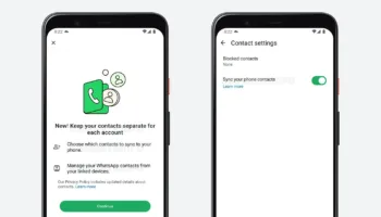 WhatsApp va introduire la synchronisation granulaire des contacts