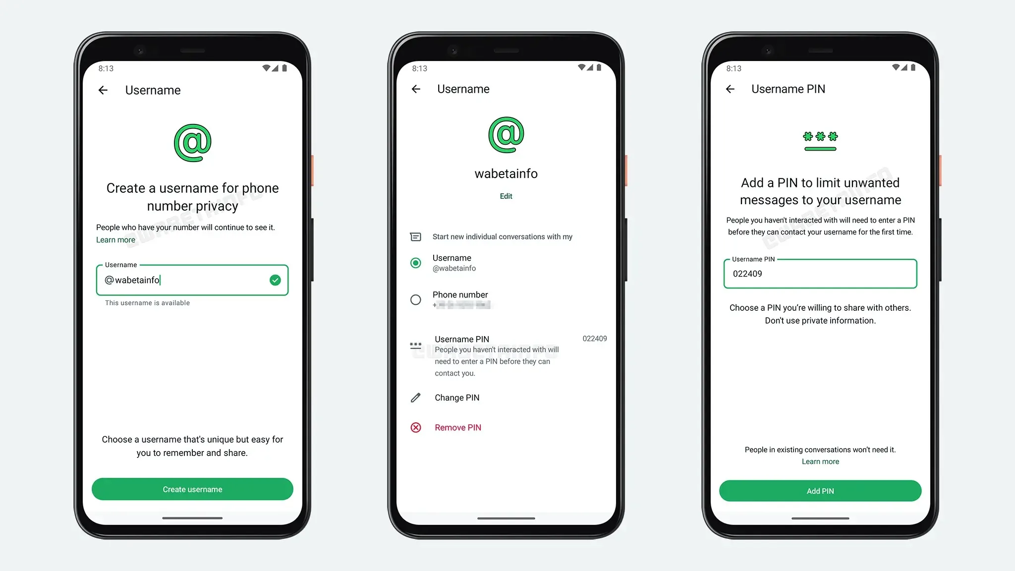 WhatsApp introduit le code PIN pour protéger contre les spams inconnus