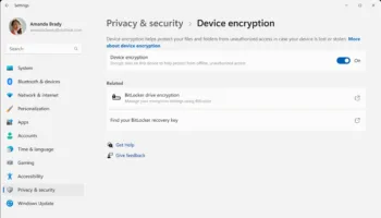 Windows 11 24H2 : Le chiffrement automatique désormais activé par défaut
