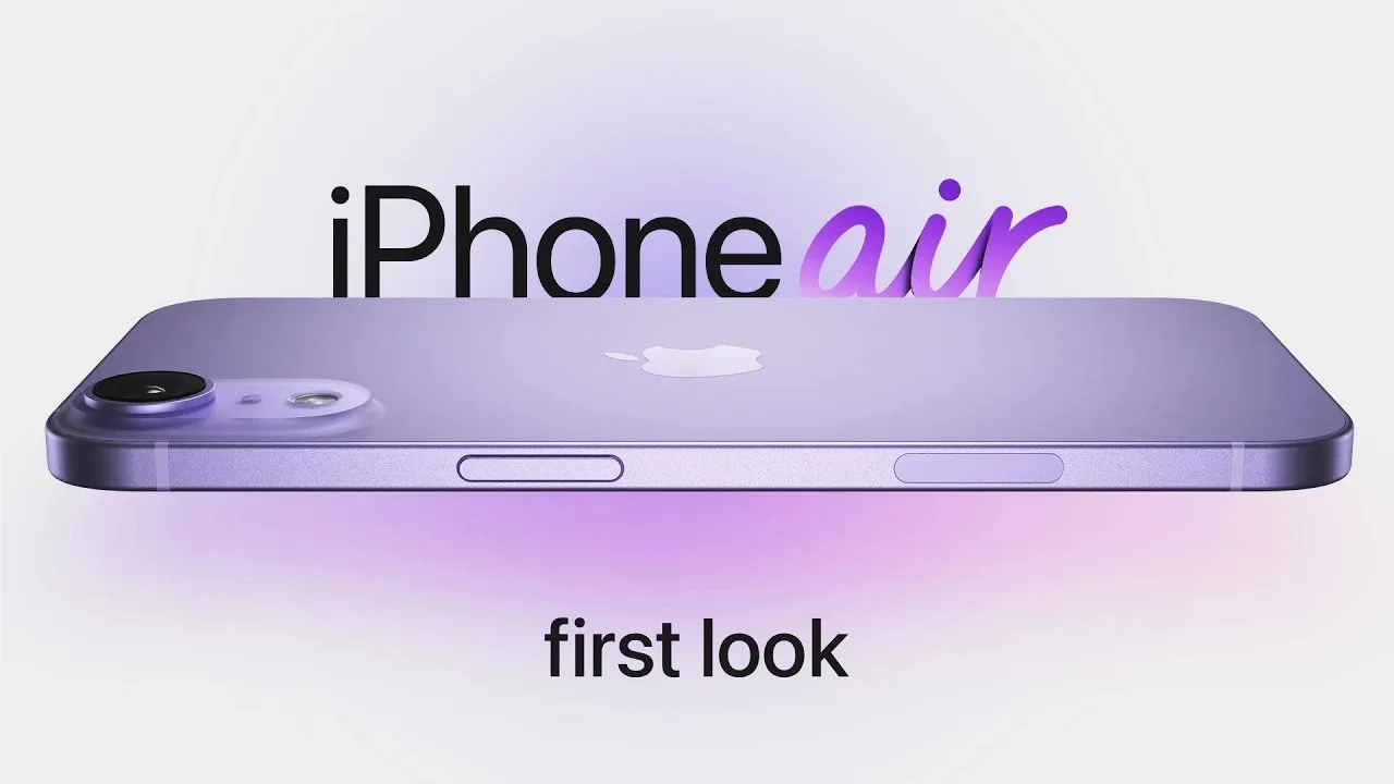 iPhone 17 Air : La rumeur d’un modèle ultrafin révélée