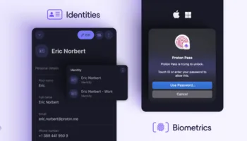 Proton Pass : Authentification biométrique et remplissage automatique des formulaires