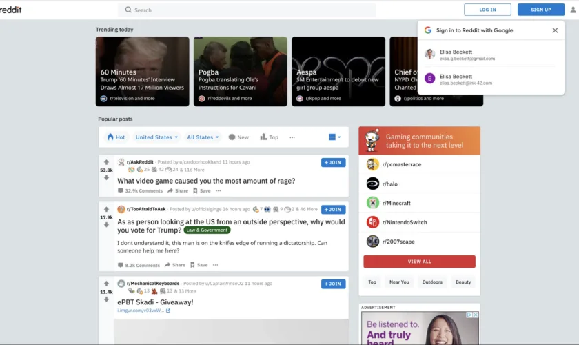 Reddit introduit la recherche par IA et explore les subreddits premium