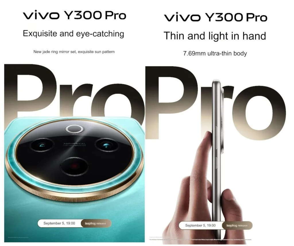 vivo Y300 Pro design and Thickne jpg