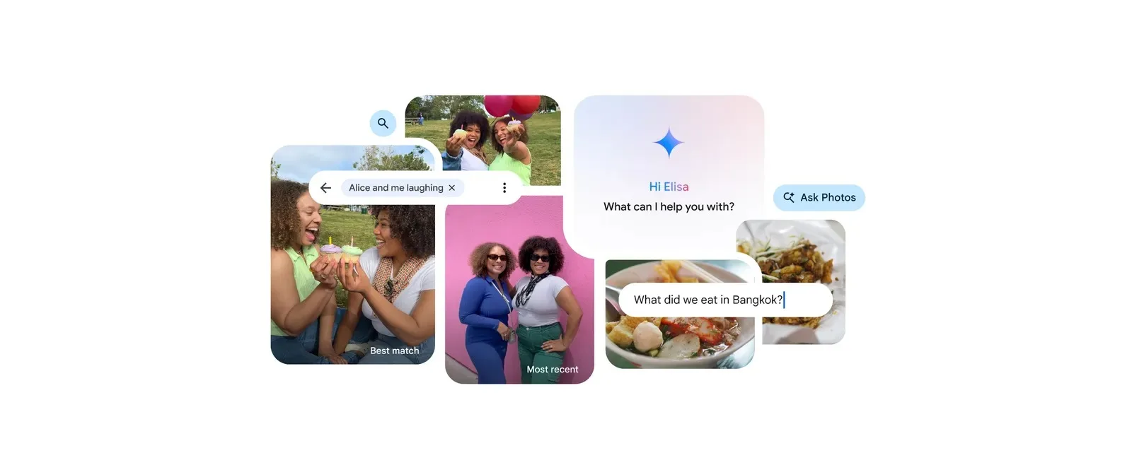 Google Photos réinvente la recherche avec Ask Photos et des requêtes descriptives